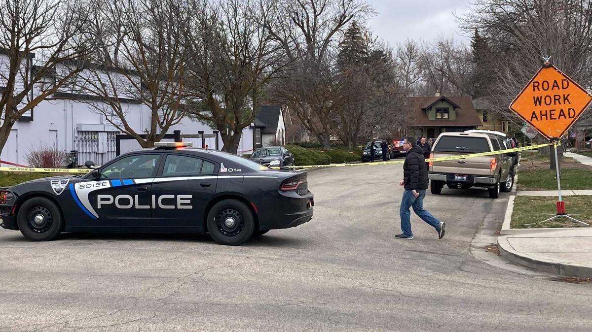 Police are investigating a deceased person in Boise’s North End on Friday, April 7, 2023.