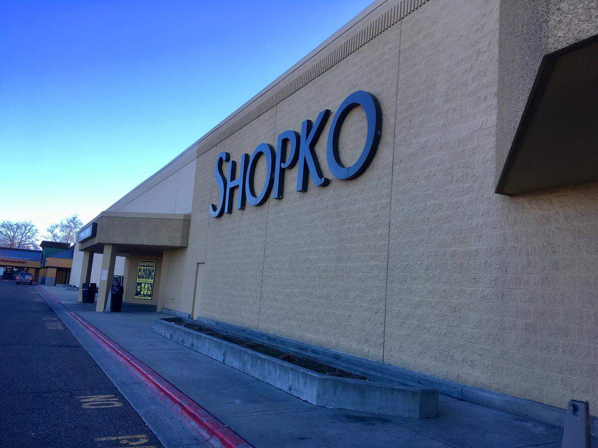 The Shopko store in west Boise is liquidating its inventory, marking down prices. Items now are on sale from 10 to 30 percent off.