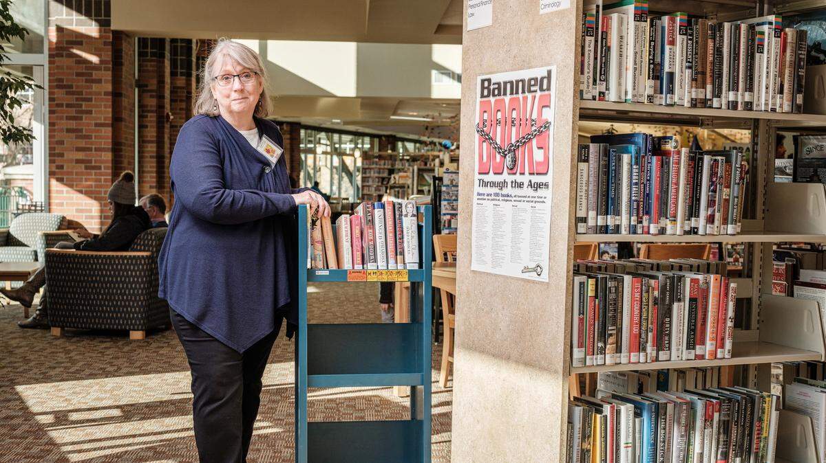 Bette Ammon, director of the Coeur D’Alene Public Library, said she and other staff members have hunches about who might be hiding the books, but they have yet to catch anyone in the act.