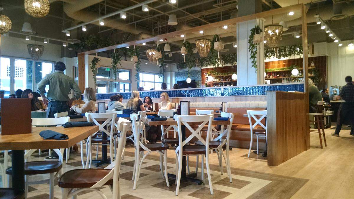 Tupelo Honey has taken over the former Piper Pub & Grill space, as well as part of the old Shige Japanese Cuisine.