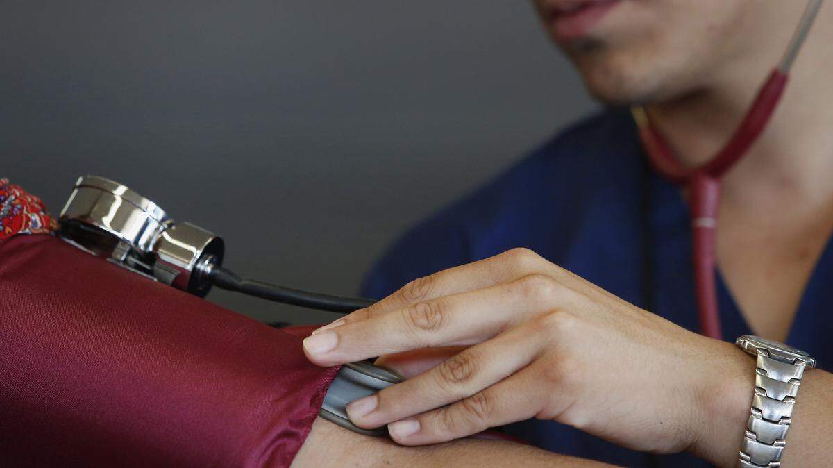 Get your blood pressure checked in addition to other services at senior health fairs offered on Wednesday, Oct. 10, and Saturday, Oct. 13.