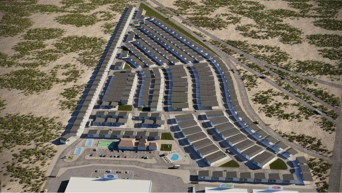 The&nbsp;Mountainbound Custom Storage & RV Park says it will offer “amenities like no other RV Park in the area: a general store, laundromat, swimming pool and spa, fitness center, community fire pit, tennis court, pickle ball court, basketball court, a kids park, and a dog exercise area.”