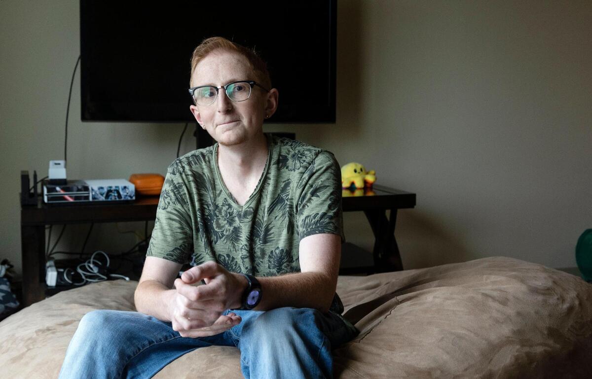 Dillon Melle lives with a roommate in Meridian to be able to afford living on his own. Melle had brain cancer as an adolescent and is considered a disabled adult.