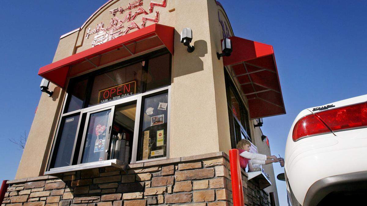 The Human Bean on West Clearwater Avenue was one of two Kennewick businesses robbed Tuesday morning. Police believe they are connected.