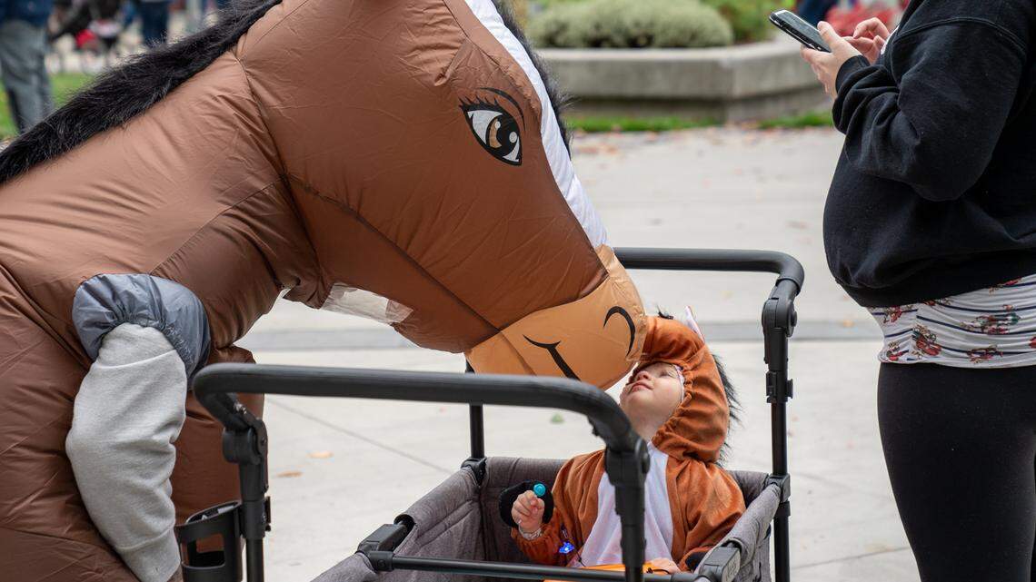 Children can celebrate Halloween early at JUMP or Treat.