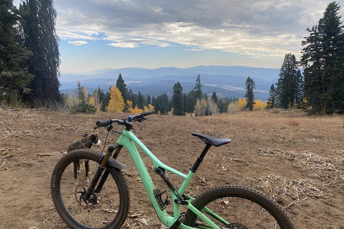 A viewpoint along the new, 8.4-mile trail connecting Brundage Mountain Resort’s bike park with the popular network at Bear Basin. Thirteen Ski Idaho destinations offer summer recreation opportunities ranging from lift-served mountain biking and scenic chairlift and gondola rides to hiking and trail running, disc golf, zipline tours, horseback riding, and more.