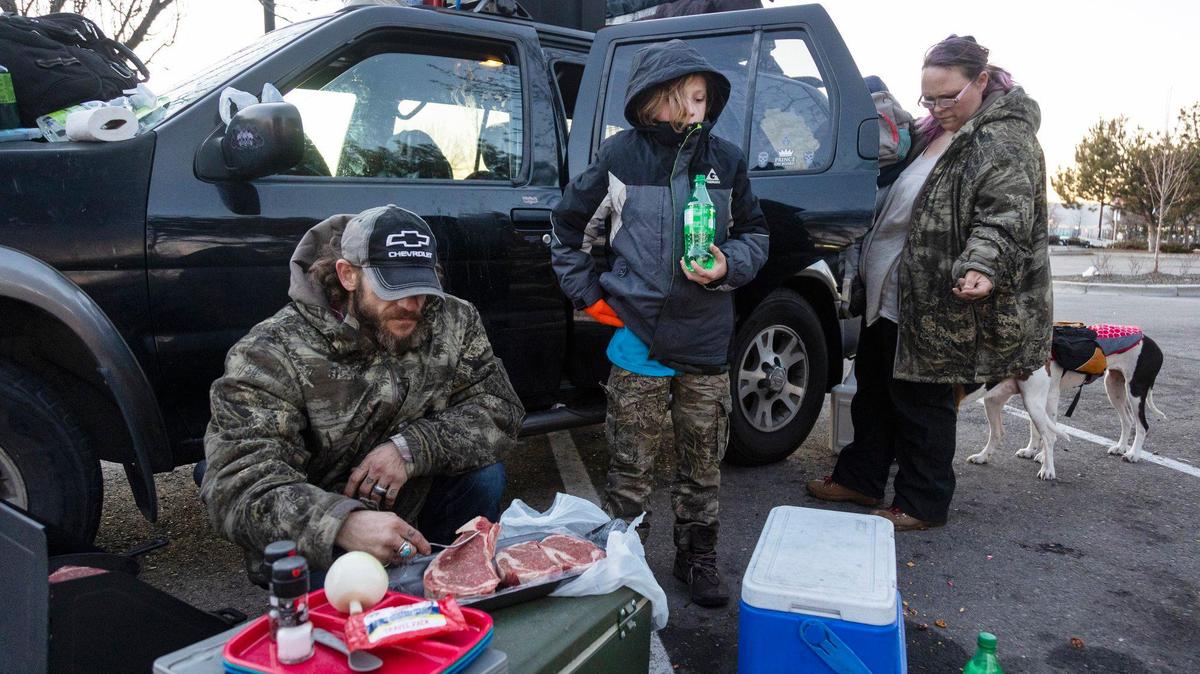 Our Path Home counters found 46 people in Ada County living out of vehicles. This family living in its SUV was part of a Statesman story in early 2022.