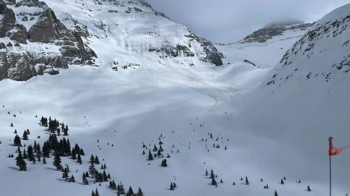 An avalanche caught and killed a snowboarder in Colorado on Thursday, March 17.
