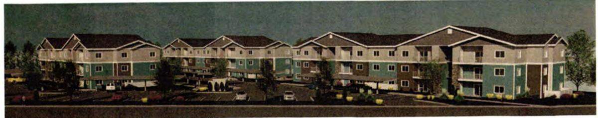 These apartments are proposed just north of Interstate 84 near West Karcher Road.