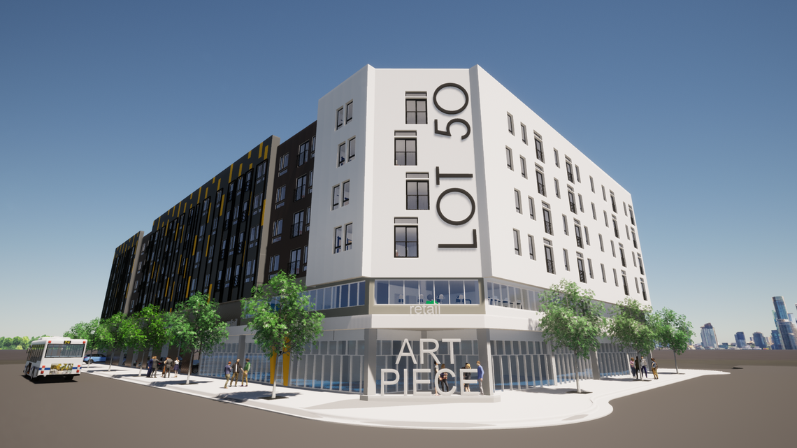 The Galena Opportunity Fund is building Lot 50, with 140 apartments and 8,500 square feet of ground-floor retail space. Galena President Bill Truax said he hopes to break ground on the project in June.