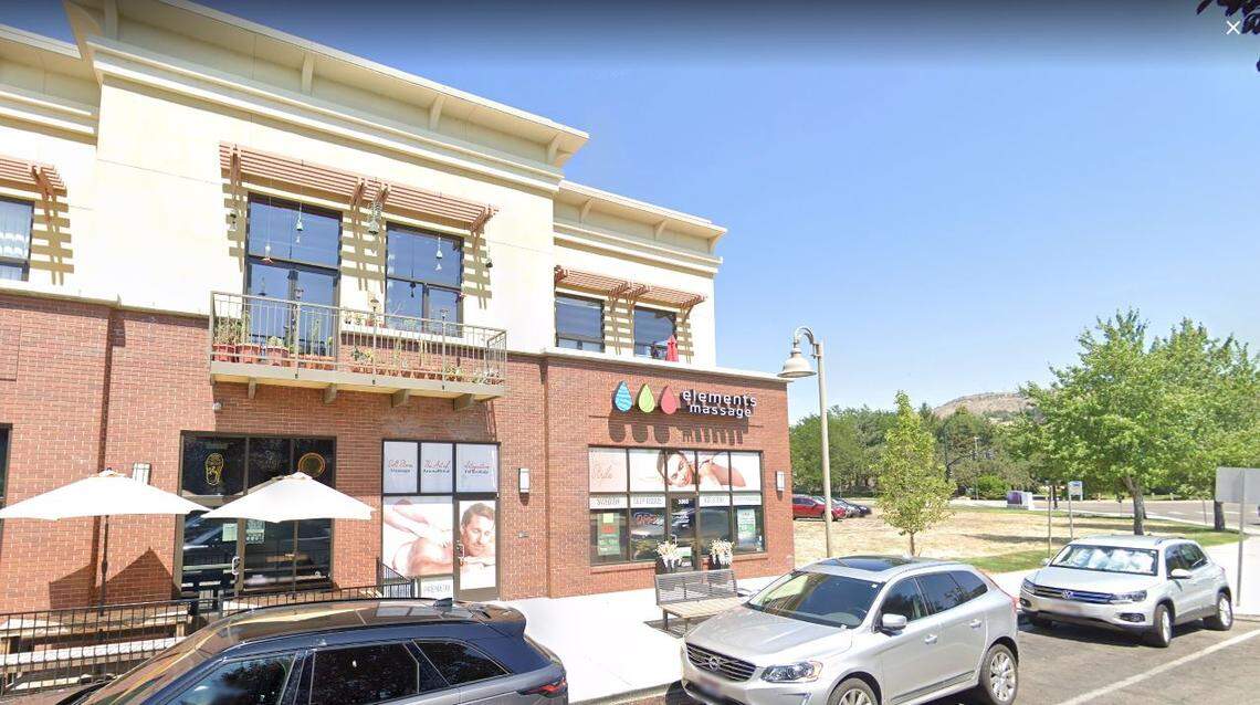 A restaurant and retail building is planned for 3047 S. Bown Way, the vacant lot to the right of these businesses in Bown Crossing in Southeast Boise.
