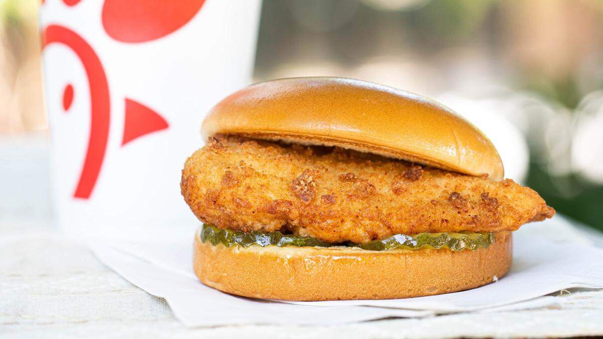 Based in College Park, Georgia, Chick-fil-A is the nation’s biggest chain specializing in chicken sandwiches.