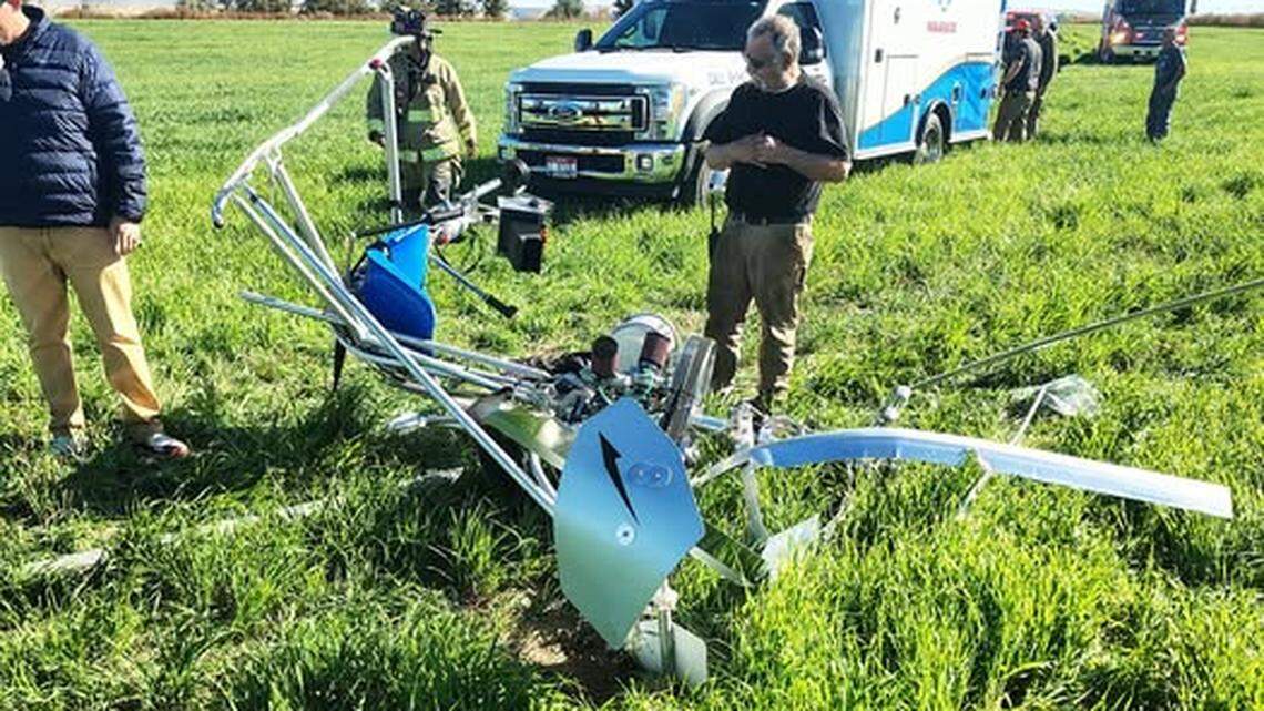 The pilot was “highly experienced,” police said, and tried to do an emergency maneuver when the engine cut out, but was injured in a hard landing.