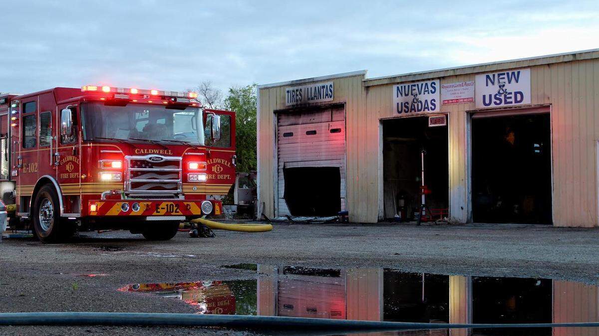 Caldwell Fire and local police departments were dispatched to 4621 Cleveland Boulevard, for a structure fire on Tuesday, according to a Caldwell Police Department news release. Police said a business owner lied about what happened and set the fire.