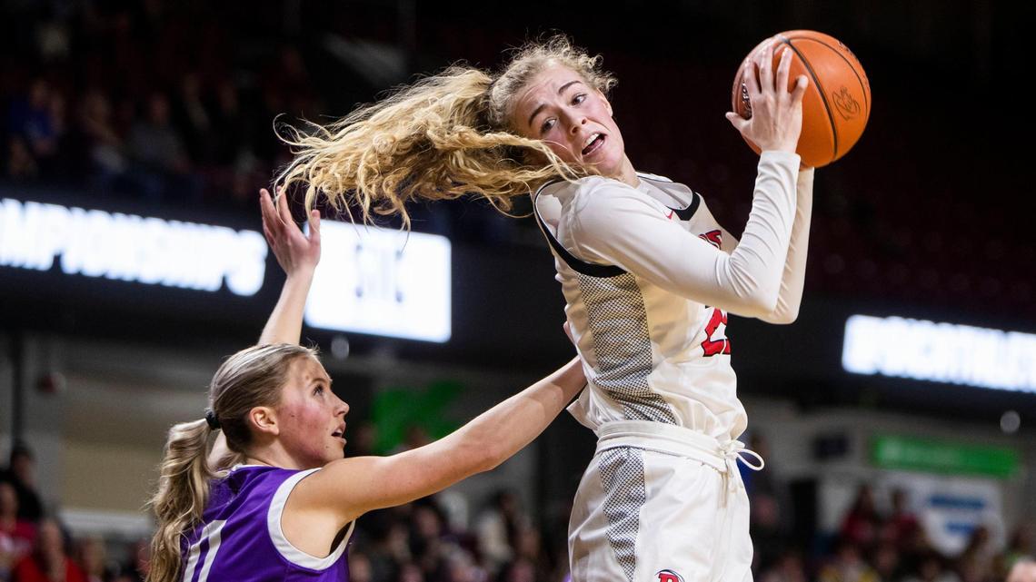 Boise junior Avery Howell, right, was voted the 5A All-Idaho Player of the Year by the state’s coaches.