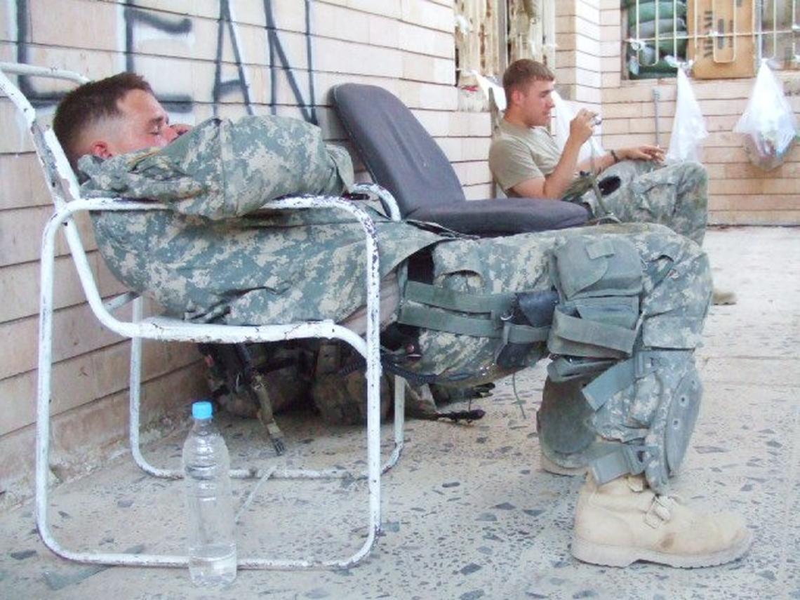 One man died and another was severely injured as Jared Hatch’s unit took over the outpost, but he watched the casualties on the news because he was on R&R in Idaho. When he returned, he spent five days getting back to his unit on the front lines and was exhausted. “I knew when I was flying back to hell on earth that I was going to one of the most dangerous places in the country,” he said. “There are a lot of things that go through a person’s mind when they know what they will be facing.”