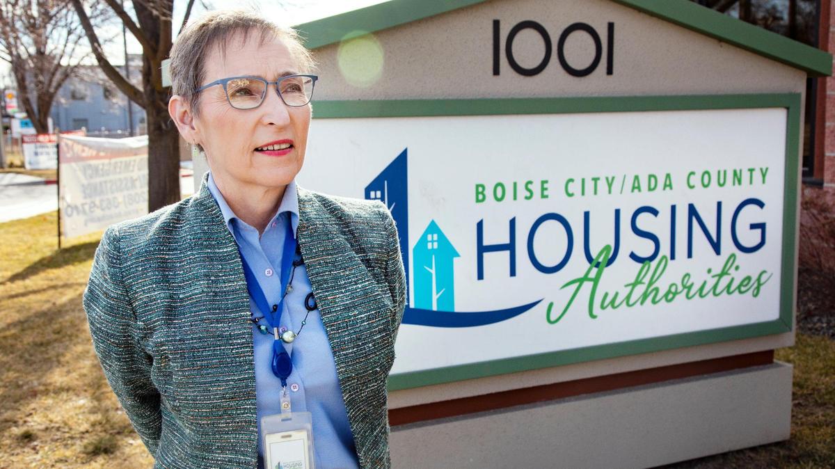 Deanna Watson is the executive director of the Boise City/Ada County Housing Authorities, pictured here on Wednesday, Feb. 2, 2022. The organization provides assistance to individuals seeking affordable housing through Section 8 vouchers, emergency rental assistance and other programs.