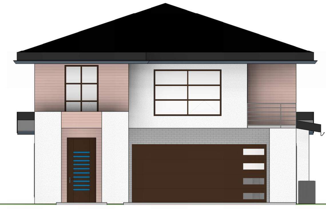 A rendering of a potential home in the Greenway Subdivision, a project of HGTV’s Boise Boys’ company Timber and Love.