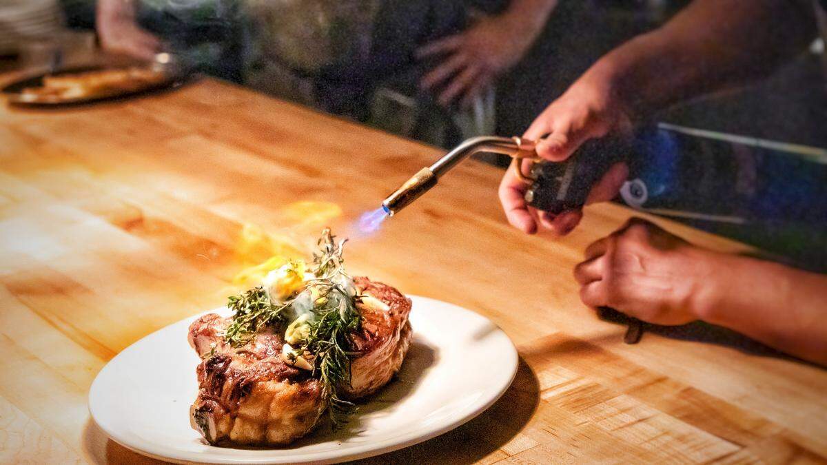 House of the Little Pig will serve well-crafted dishes that focus on showcasing locally sourced seasonal ingredients. Pictured: Local Angus Côte de Boeuf