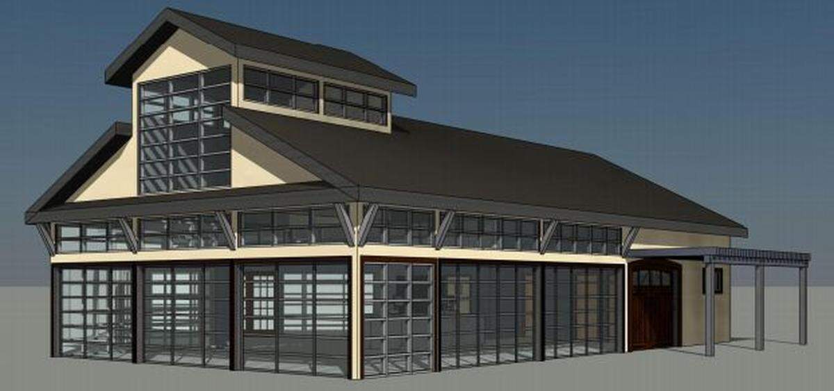 Plans for a 36-unit townhouse development at Ustick and Milwaukee streets include a commercial building where Reggie States, owner of Reggie’s Veggies, hopes to relocate. His business now operates from a covered tent at the same location.