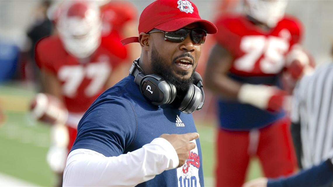 Boise State has hired James Montgomery as running backs coach and recruiting coordinator. He spent last season at Fresno State.