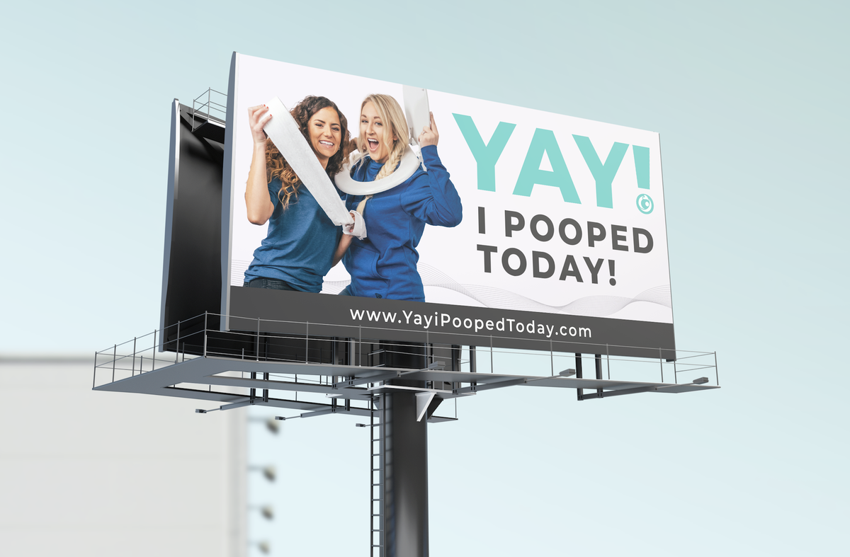 The Treasure Valley was filled with billboards about poop, thanks to a Meridian company.