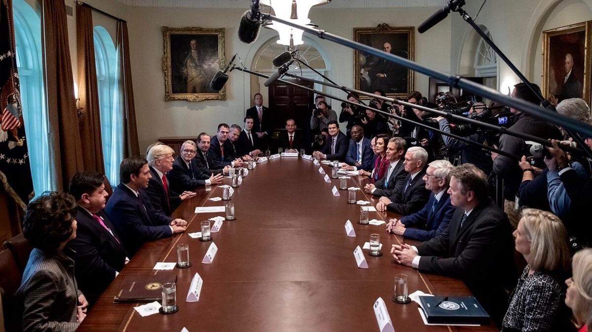 Gov.-elect Brad Little visited the White House on Thursday to meet with President Donald Trump and other newly elected governors from around the country. Little said they focused on priorities such as workforce development, infrastructure, supporting veterans and military families, and combating opioid abuse.