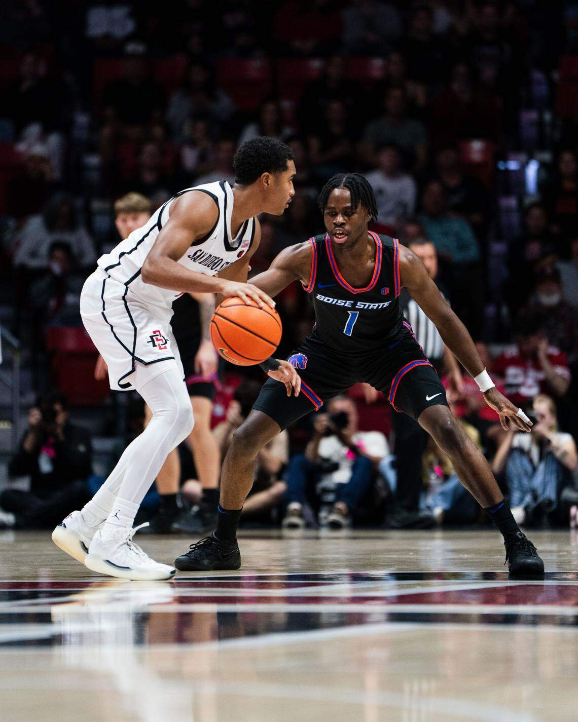 Boise State freshman guard Aginaldo Neto has established himself as a go-to player for the Broncos heading into conference play. He scored 13 points but fouled out in the 110-107 loss to San Diego State.