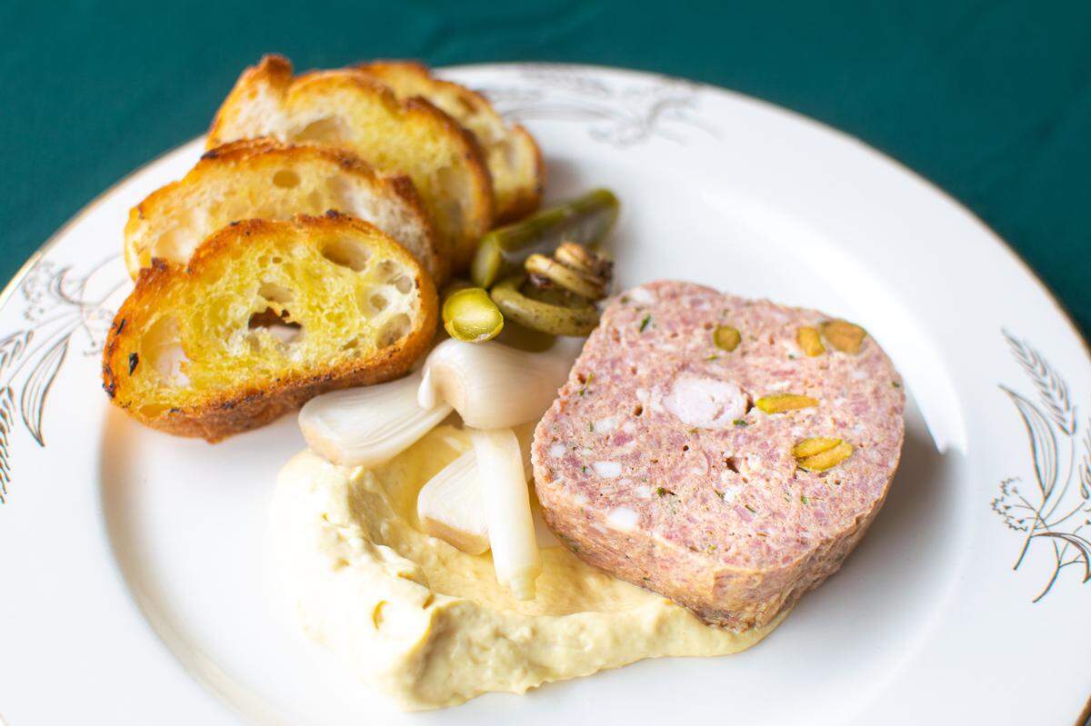 Local Rabbit Terrine ($8) at Luncheonette.