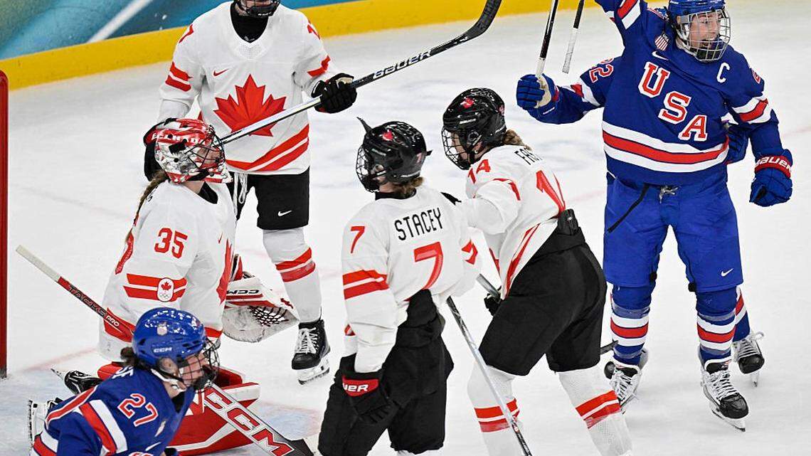 U.S. women’s hockey team wins gold, with a hero from Sun Valley, Idaho