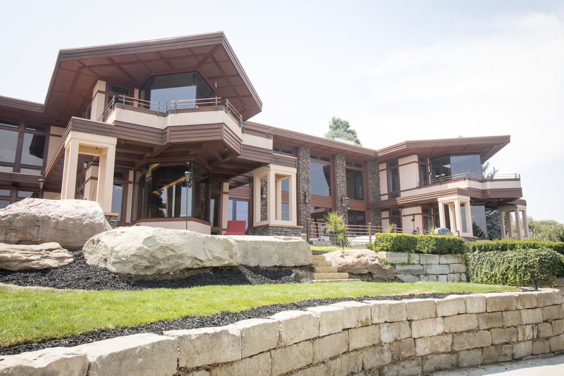 Velma Morrison’s former home on Crescent Rim Drive is one of the area’s most iconic houses.