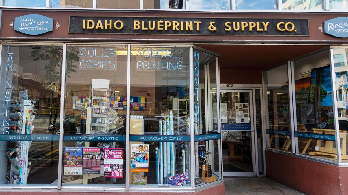 Idaho Blueprint & Supply Co. shut down in 2022 after 113 years in business. The shop was passed down from generation to generation until Christian and Sheila Cummins sold it in 2022.
