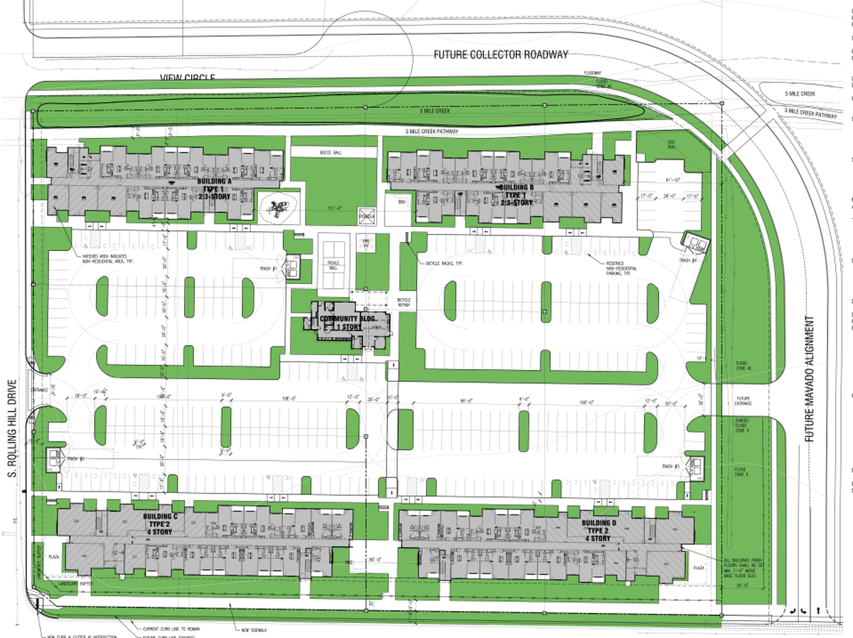 Deliberations surrounding a proposed apartment complex in Meridian hinged on a future collector road that would connect Overland Road to Rolling Hill Drive.