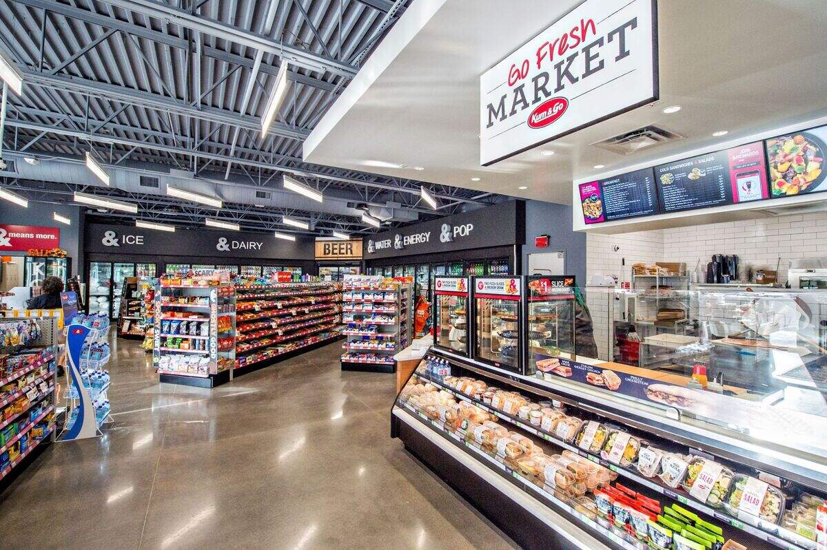 Kum & Go offers made-to-order sandwiches, bowls and smoothies, among other items. The chain, based in West Des Moines, Iowa, has 400 stores in 11 states.