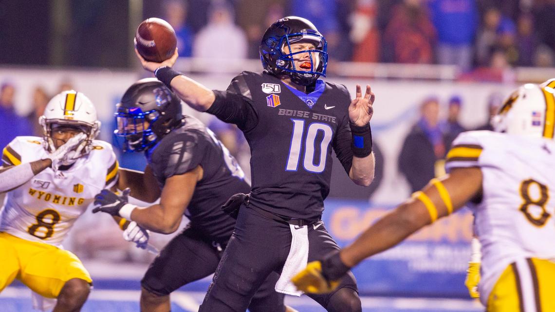Boise State quarterback Chase Cord hasn’t appeared in a game since Nov. 9, 2019, against Wyoming.