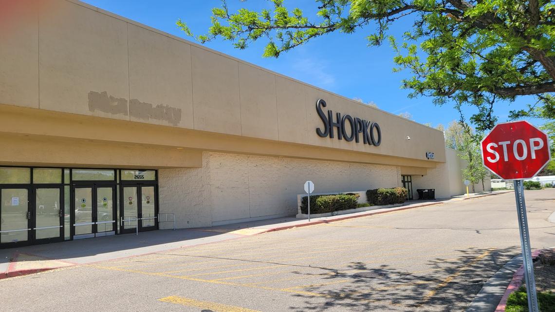 The Shopko sign remains on the building at2655 S. Broadway Ave. in Boise. The store closed in April 2019. Dania Furniture wants to open a store there.