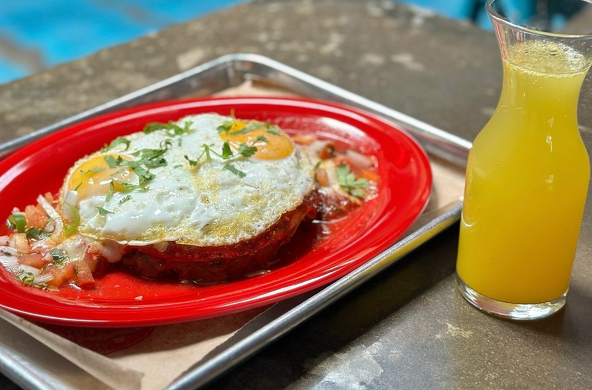 Brunch is on the menu daily until 2 p.m.