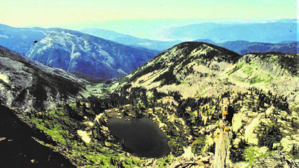 Cliff Lake, part of the area where Hecla Mining Co. proposes to mine copper and silver on existing mining claims in the Cabinet Mountains Wilderness in the Kootenai National Forest, near Noxon in northwestern Montana.