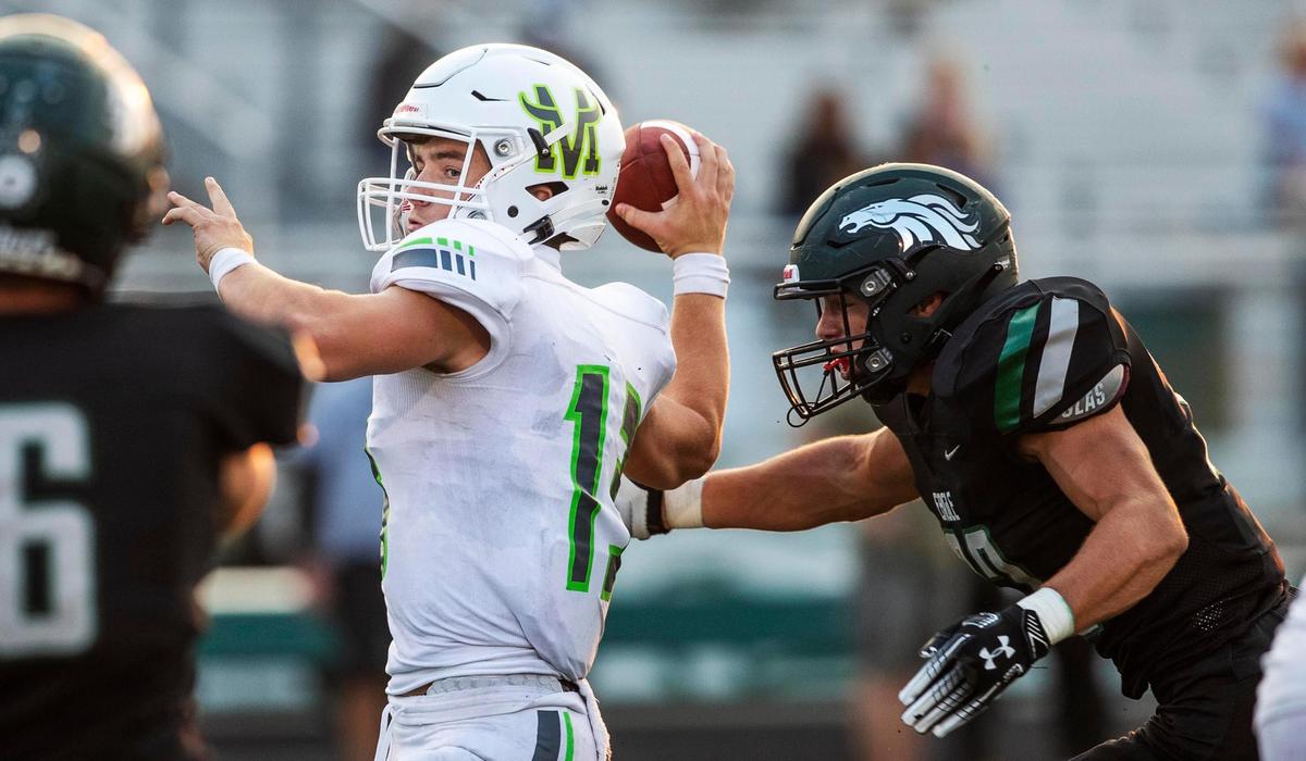 A healthy Jake Farris returns to the starting lineup for Mountain View this week. 