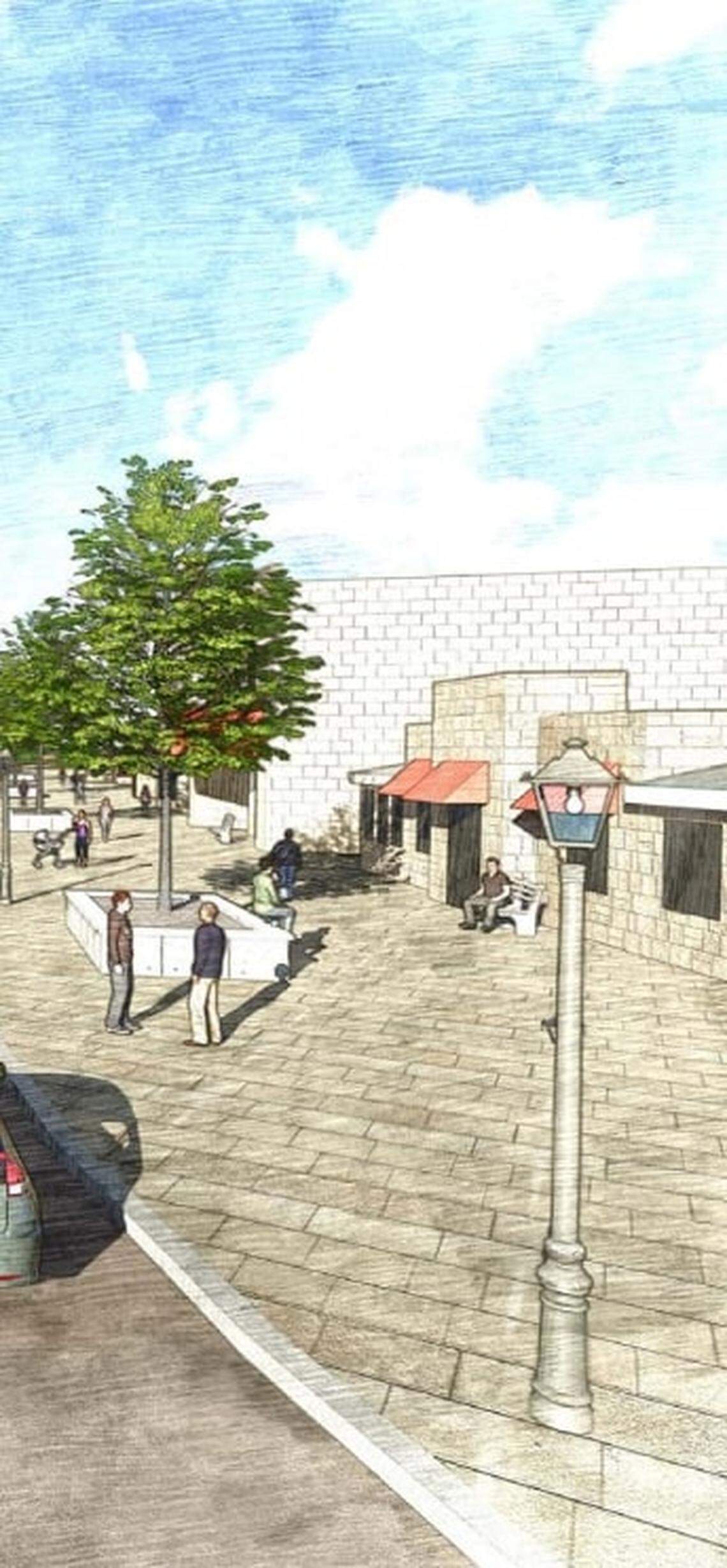 Trevor Chadwick, Mayor of Star, said he plans for some vehicle traffic in the area, but wants it to mostly be a place for walkers and bicyclists.