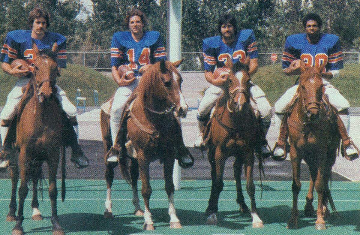 The four horsemen are Zahner, Aliotti, Hughes, Minter L to R.
