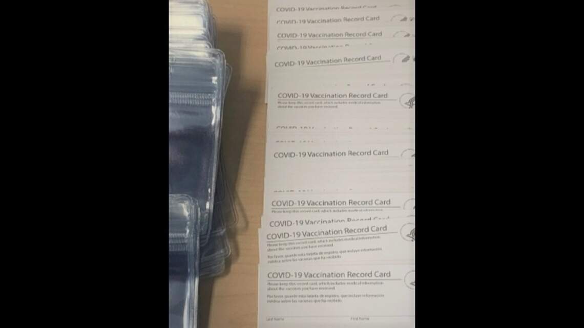 Homeland Security agents intercept counterfeit COVID-19 vaccine cards headed to Idaho
