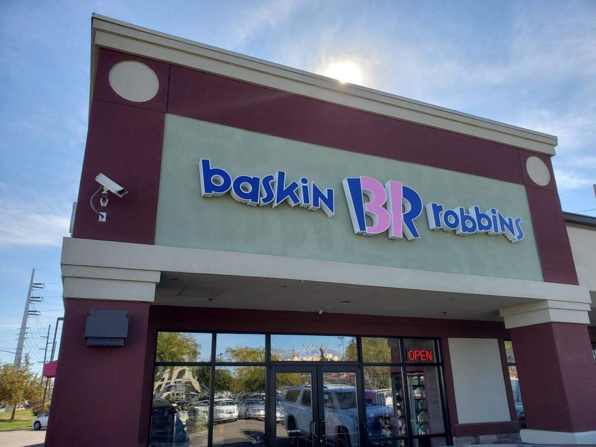 This Baskin-Robbins store opened in October in Nampa.