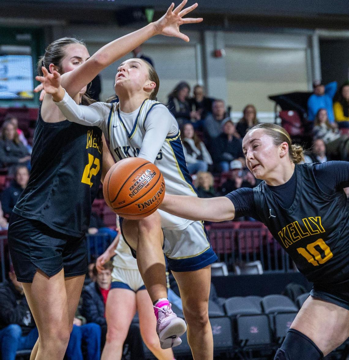Guard Zoey Blackwell and the Middleton girls basketball team were ranked No. 1 in the final 5A state media poll, but they received the No. 3 seed at state based on MaxPreps rankings.