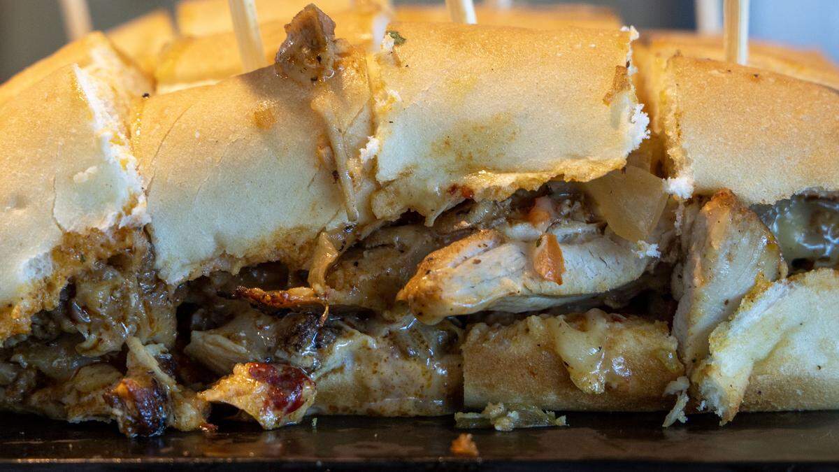 Chicken Philly, one of 10 new food concessions on the menu at at Albertsons Stadium this coming season.