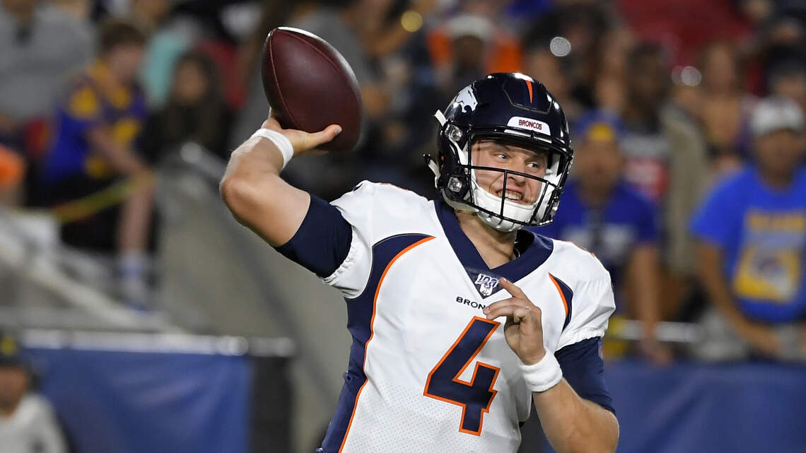 Former Boise State QB Brett Rypien to make first NFL start in prime time