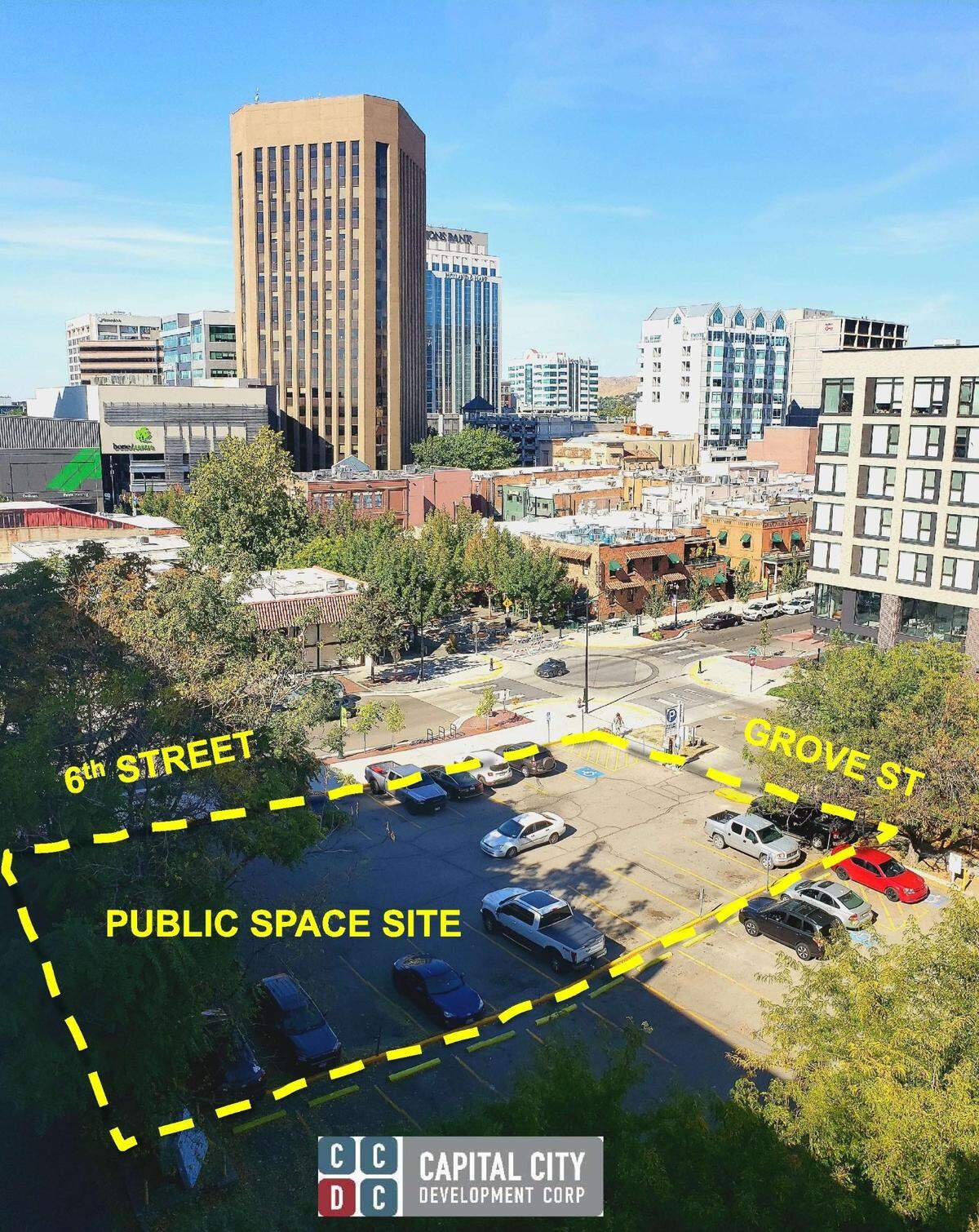 Construction crews are getting ready to convert this surface parking lot at 521 W. Grove St. across the street from Boise’s Basque Block into a public space and park celebrating the area’s multicultural history.