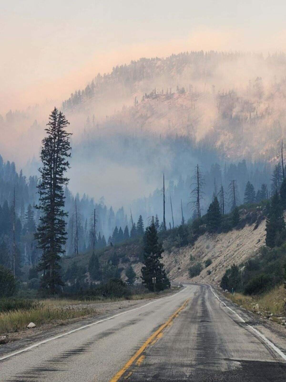Some roads along Idaho 21 remain damaged, according to the Idaho Department of Transportation.