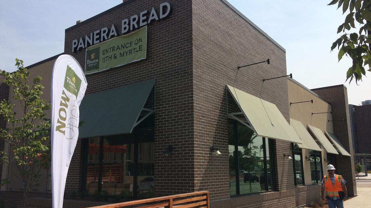 Panera Bread is offering sandwiches, soups and other items at its new store at 11th and Myrtle streets in Downtown Boise. A grand opening was held Wednesday, Aug. 8