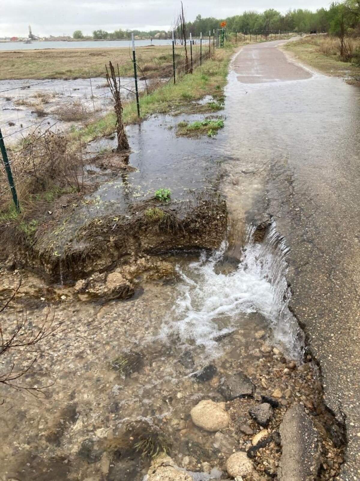 The section shown in the image of the Boise River Greenbelt was damaged during the river flooding after the winter of 2016-17, said Ada County Parks and Waterways Specialist Robbie Sosin. The county will repair it between Dec. 11 and Feb. 16.